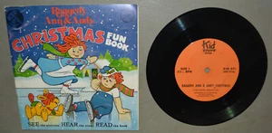 Record & Book set - Raggedy Ann & Andy - Kid Stuff Records KSR 971 - Christmas - Picture 1 of 3