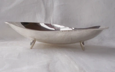 50's TANGO ACEVES Mexican Sterling Silver Modernism Dish Bowl Mid Century Modern - Image 1 of 4