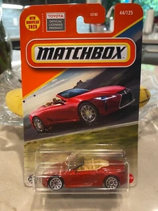 Matchbox 2021 Lexus LC 500 Rosso #44/125 - Foto 1 di 1