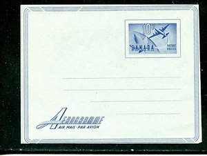 LOT 15928 UNUSED UA21 POSTAL AIR MAIL LETTER AEROGRAMME  CANADA AIRPLANE - Picture 1 of 2