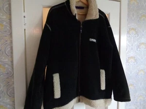 Bronte Outdoors sherpa lined fleece and cord jacket Vintage Size M Used - Picture 1 of 24