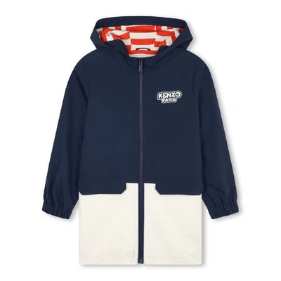 Chaqueta clásica de manga larga con capucha Kenzo para niños Foto 1 de 2