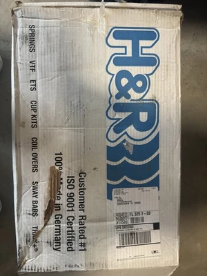 Комплект передних задних пружин для занижения H&R 50361-77 Super Sport для Audi A4 S4 B8 2009-2016 годов выпуска - Изображение 1 из 3