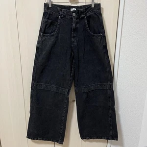 WILLY CHAVARRIA DENIM LAGENLOOK HOSE Gr. M Baumwolle 100% Herren Hose schwarz gebraucht - Bild 1 von 12
