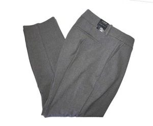 New! J. Crew Women’s Ruby Pant Gray Size 14 Dress Ankle Pants Flat Front - Picture 1 of 12