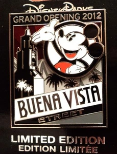 Disney California Adventure Buena Vista Street Grand Opening DCA LE Mickey Pin - Picture 1 of 1