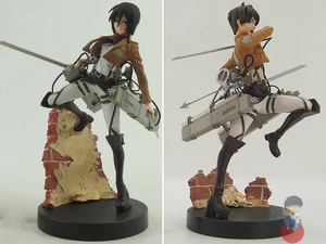 Attack on Titan - Mikasa, Eren - FuRyu PRIZE SP Figure Vertical Manuevering | Va - Picture 1 of 8