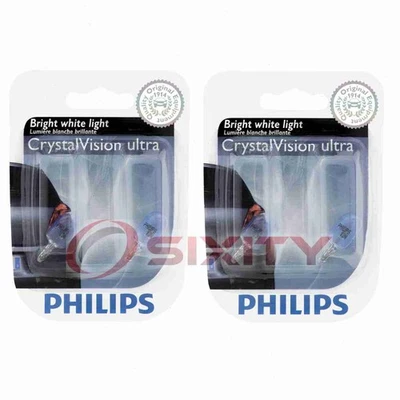 2 pc Philips Parking Light Bulbs for Geo Metro Prizm 1989-1997 Electrical nd - Image 1 of 4