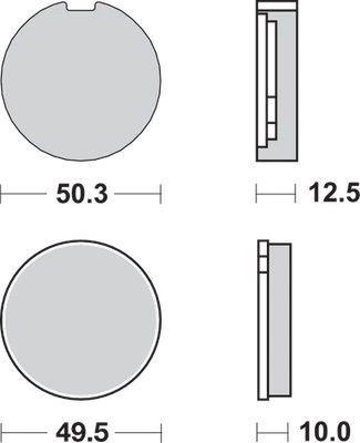 SBS - 503HF - Pastillas de freno HF - Kawasaki/Suzuki para Kawasaki H2 750 Mach IV KZ 900 Foto 1 de 2