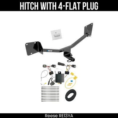 Enganche de remolque Reese + cableado de 4 vías para receptor 16-19 Chevrolet Volt 77334 1-1/4" Foto 1 de 4