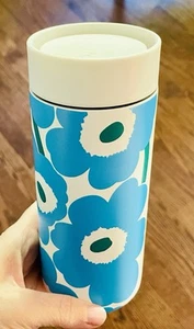 US SELLER NIB Marimekko Blue Bottle Coffee Tumbler Unikko Limited Edition 2025 - Picture 1 of 5