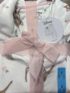 Disney Bambi Velour Boyfriend Gift Pyjama Set UK Size 4-24 2XS - 2XL - Picture 1 of 2