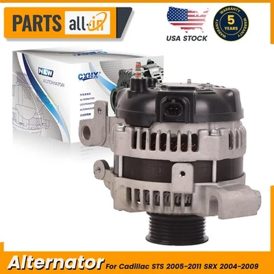 New 12V 150 Amp Alternator For Cadillac STS 2005-2011 SRX 2004-2009 - Image 1 of 4
