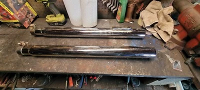 Harley Davidson Touring Drag Pipes - Image 1 of 4