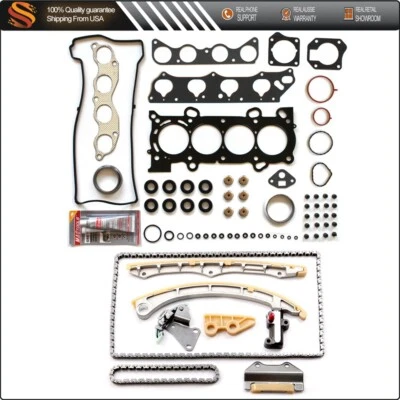 2.4L L4 Engine Head Gasket Set & Timing Chain Kit For 06-11 Honda CR-V Element - Image 1 of 4
