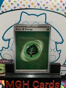 Basic Grass Energy - SV: Scarlet & Violet 151 - SVE EN 001 Holo Pokémon TCG