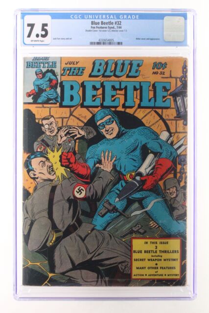 Cedar Chest Comics - Blue Beetle #2 CGC graded 8.5 - origin (new) and  death of (old) Blue