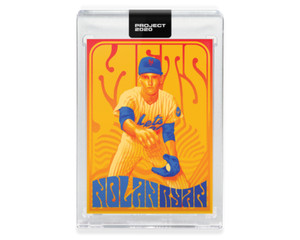 2020 TOPPS PROJECT 2020 #236 NOLAN RYAN - BY MATT TAYLOR