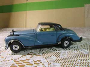 657Y Vintage 1983 Corgi 806 England Mercedes 300 SC Cabriolet 1956 Blue 1:36 - Picture 1 of 10