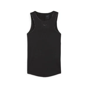 Puma Hypernatural Crew Neck Tank Top Womens Black Casual Athletic 52579401 - Picture 1 of 2