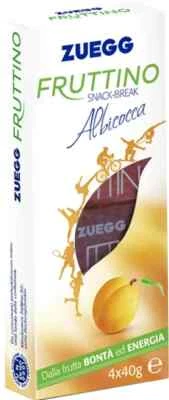 FRUTTINI ZUEGG FRUTTINO ALBICOCCA SNACK BREAK MERENDINE DI FRUTTA SENZA GLUTINE