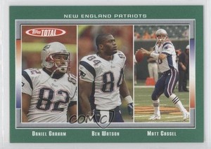 2006 Topps Total Daniel Graham Ben Watson Matt Cassel #189