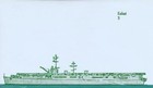 USS CABOT - Aircraft Carrier CVL-28 cachet