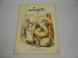 Judge Magazine Sept. 29, 1894 - Political Satire - Great Graphics - 8G - Picture 1 of 11