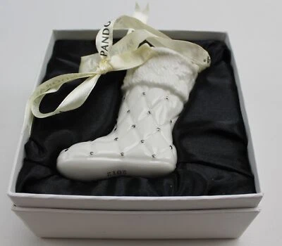 Pandora Unforgettable Moments Christmas Ornament Stocking 2012 - Image 1 of 4