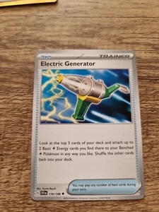 Electric Generator 170/198 Regular Uncommon Scarlet & Violet Base Pack fresh - Picture 1 of 1