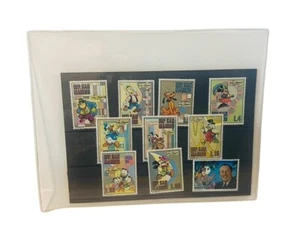 Walt Disney Collectible Postage Stamps Set Animal Stories San Marino Goofy Pluto - Picture 1 of 4