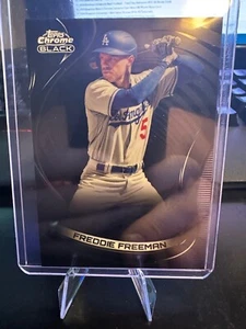 2022 Topps Chrome Black Freddie Freeman LA Dodgers #73 - Picture 1 of 2