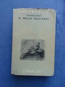 Winckelmann Il Bello Nell'arte Scritti Sull'arte Antica Einaudi 1943 - Imagen 1 de 1
