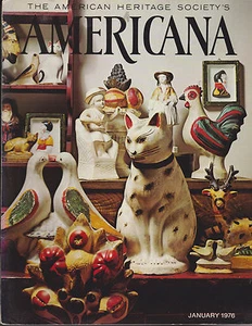 AMERICANA MAGAZINE JANUARY 1976 *CHALKWARE/PRESIDENTIAL AUTOGRAPHS* - Imagen 1 de 1