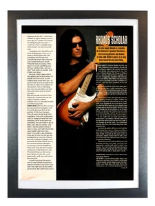 Joe Holmes Ozzy Osbourne - Anuncio de revista de guitarra original enmarcado 1995 Perry Mason - Imagen 1 de 7