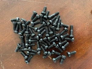 NEW ERECTOR Meccano Motorized Championship Race Car Spare Parts 50 screws Black - Picture 1 of 1