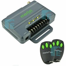 Chamberlain Merlin Garage Door Motor Add On Receiver E8003 & 2 x E945M Remotes