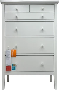 Brand New IKEA GULLABERG 6-Drawer White Chest Dresser (35x18 ⅞x48 ") 405.617.77 - Picture 1 of 1