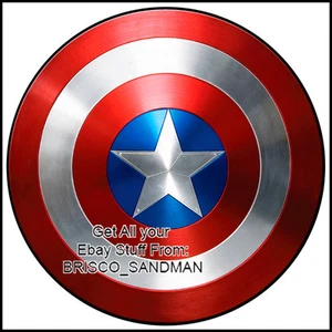 Fridge Fun Refrigerator Magnet CAPTAIN AMERICA "SHIELD-B" DIE-CUT Avengers Comic - Picture 1 of 3