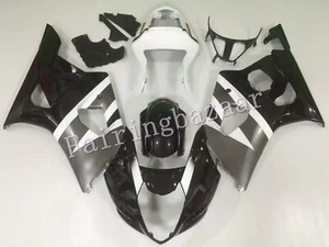 Fit for 2003 2004 GSXR1000 Black White Gray ABS Injection Bodywork Fairing Kit - Picture 1 of 6