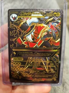 Pokemon Black Foil Fan Art M Shadow Darkrai EX Textured Collector Card 159/300 - Bild 1 von 4