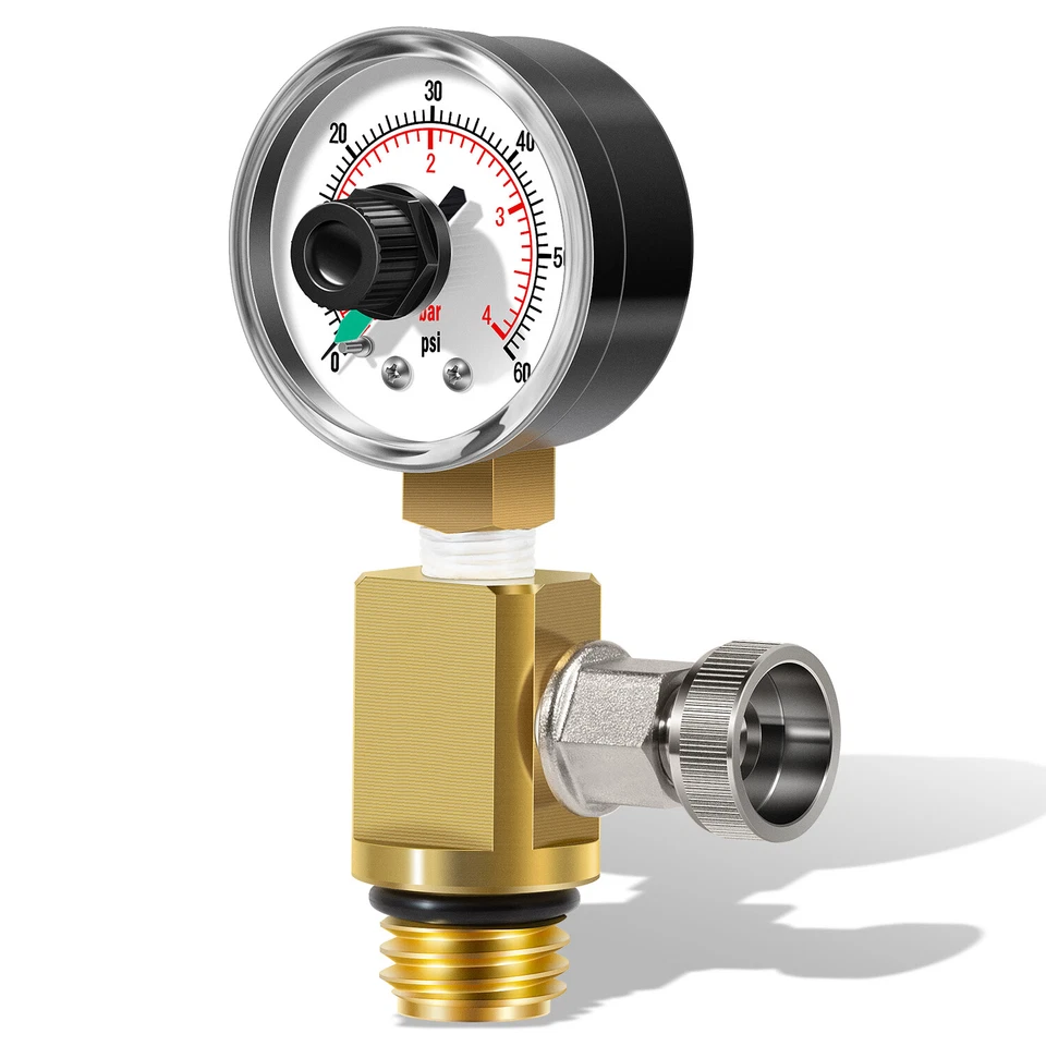 RV40600 98209800 Brass Manual Air Relief Valve Assembly for FNS Pool Filter - Image 1 of 4