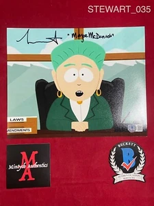 APRIL STEWART AUTOGRAPHED SIGNED 8x10 PHOTO! SOUTH PARK! BECKETT COA! - Picture 1 of 1