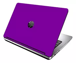 PURPLE Vinyl Lid Skin Cover Decal fits HP Probook 640 G1 Laptop - Picture 1 of 1