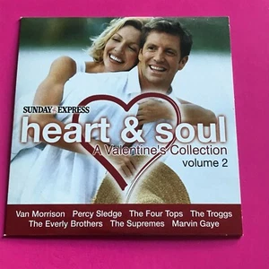 NEWSPAPER CD - HEART & SOUL VOL 2 - VAN MORRISON TROGGS MARVIN GAYE SUPREMES - Bild 1 von 2