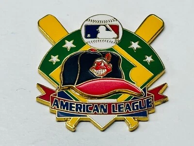 Cleveland Indian Pin Commemorative American League Chief Wahoo MLB Baseball Cap - Image 1 of 2