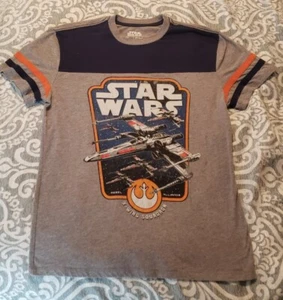VTG style Star Wars adult M gray t-shirt Rebel alliance X-wing squadron - Bild 1 von 6
