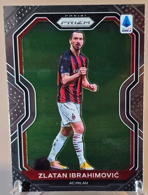 Zlatan Ibrahimovic 2020-21 Panini Chronicles Prizm #25 AC Milan - Image 1 of 2