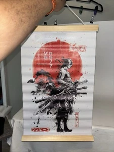Roronoa Zoro einteiliger Wandrollbehang - Bild 1 von 2
