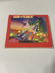 Sol-Feace (Sega CD, 1992) NO manual 